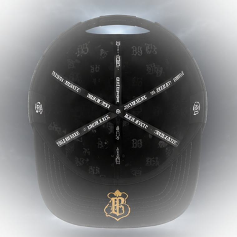 Premium black cap, interior and rear detail